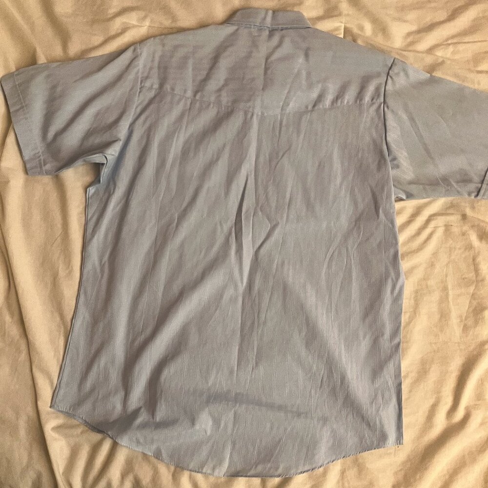 Vintage pearl snap short-sleeve button down - Picture 7 of 7